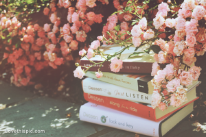 9777-Flowers-And-Books